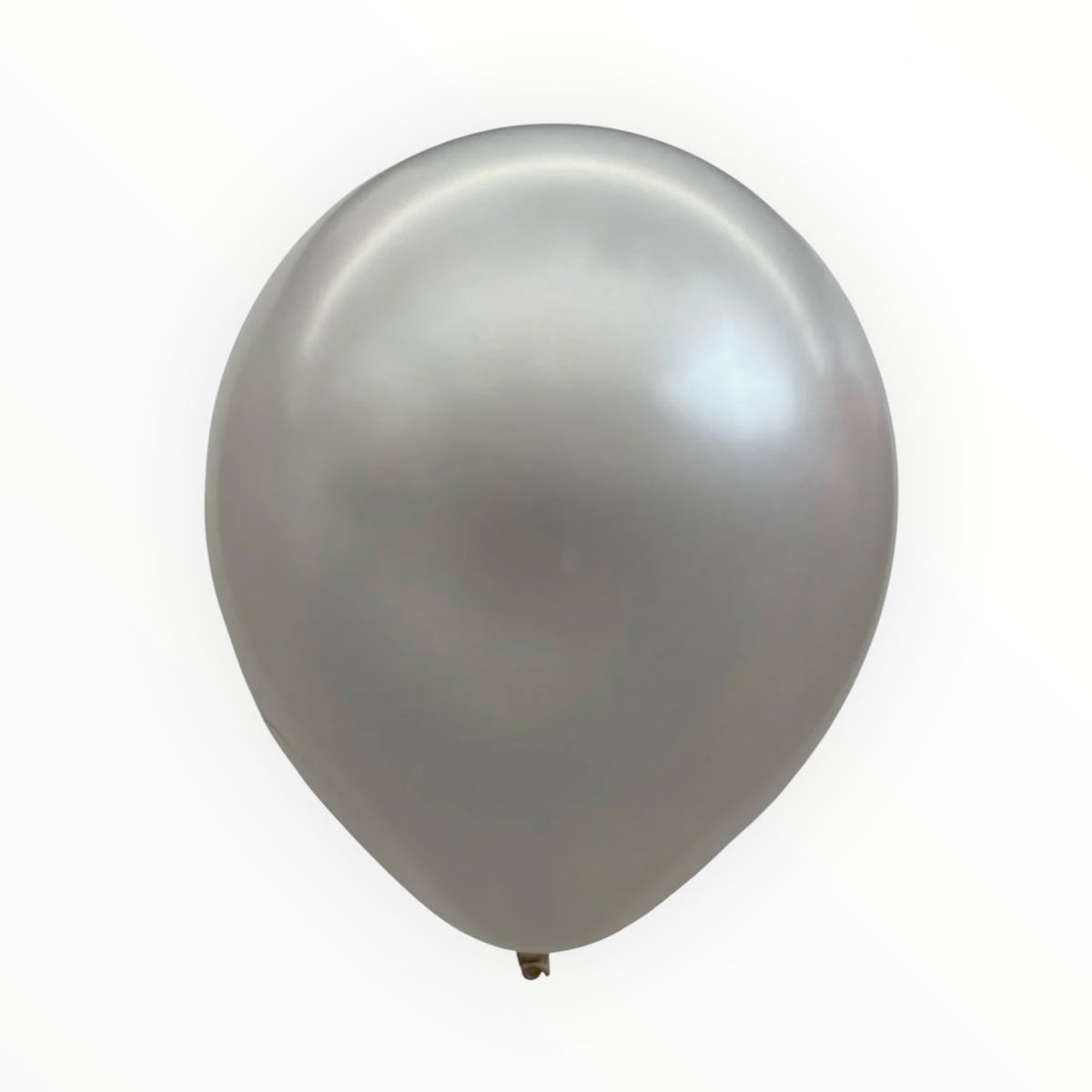1.5gm Metallic Latex Balloons - Silver - wholesale balloons India