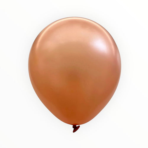 1.5gm Metallic Latex Balloons - Rose Gold - wholesale balloons India