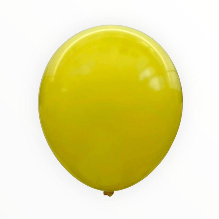 1.5gm Standard Latex Balloons - Yellow - wholesale balloons India
