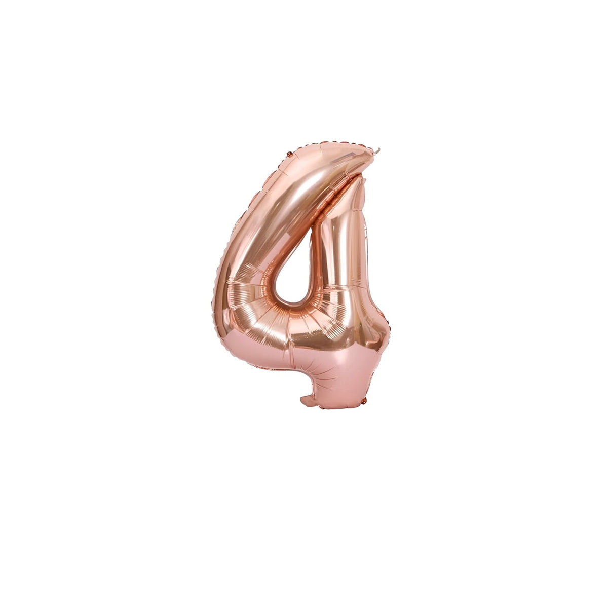 Premium 16 inch Rose Gold Number Foil Balloons for birthdays, anniversaries, baby showers and wholesale party decoration buyers.
