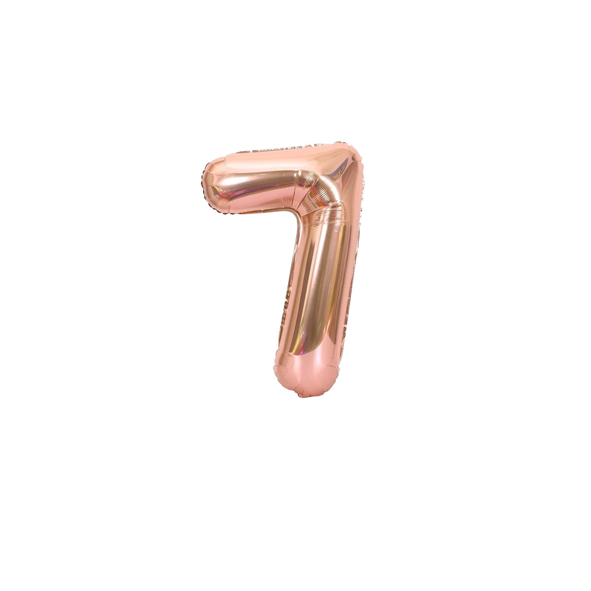 Premium 16 inch Rose Gold Number Foil Balloons for birthdays, anniversaries, baby showers and wholesale party decoration buyers.