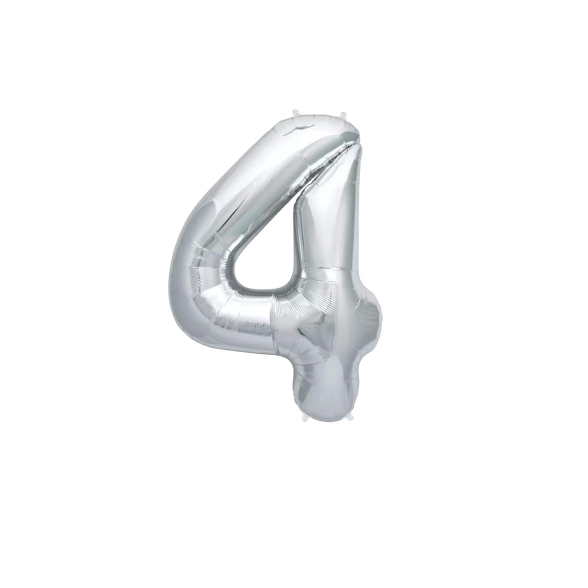 Premium 16 inch Silver Number Foil Balloons for birthdays, anniversaries, baby showers and wholesale party decoration buyers.