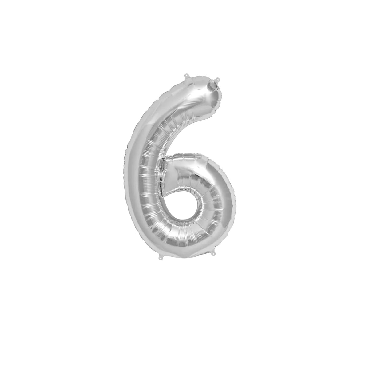 Premium 16 inch Silver Number Foil Balloons for birthdays, anniversaries, baby showers and wholesale party decoration buyers.
