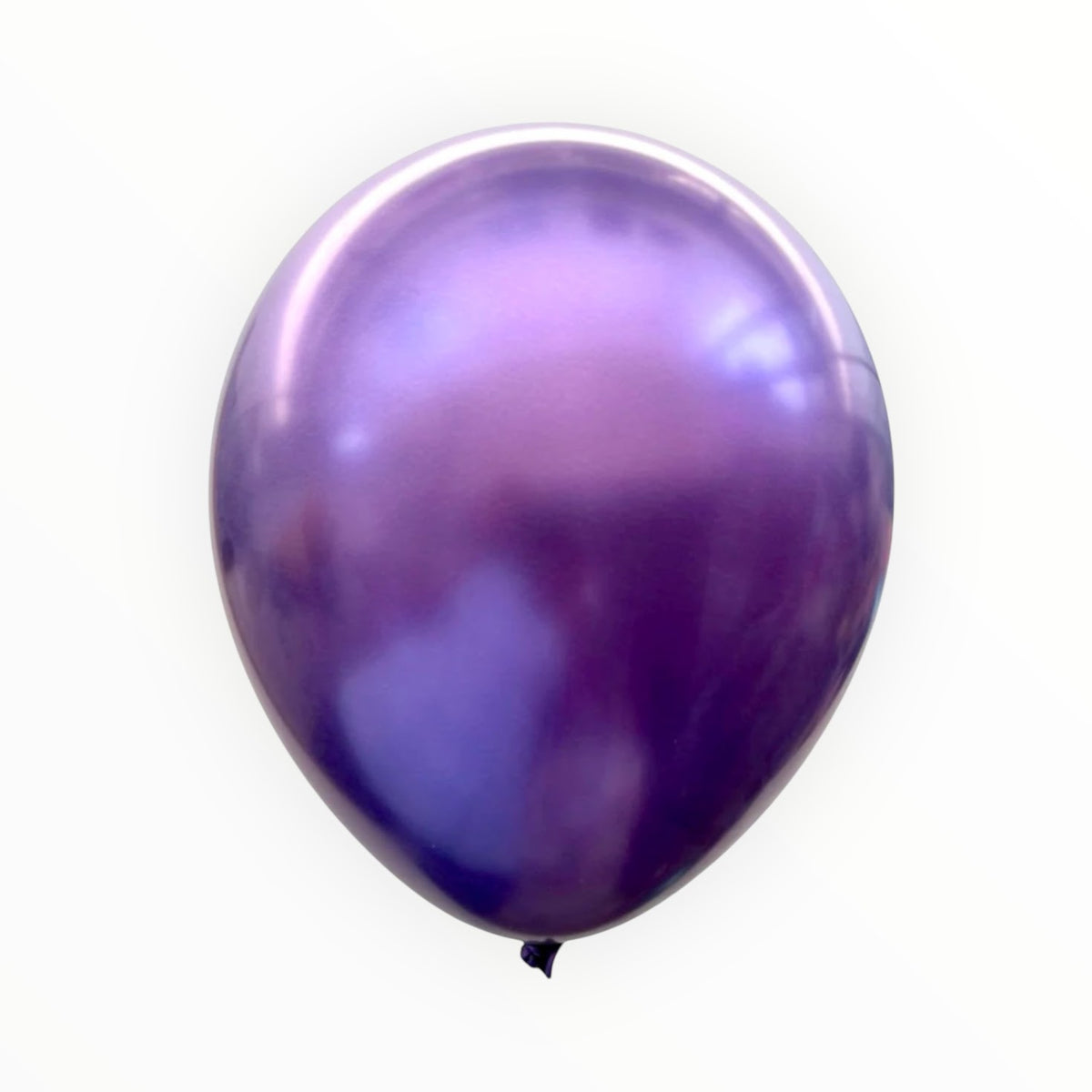 Chrome Balloon - Purple - 50 Pcs Packet